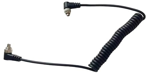 Hochwertiges PC-Blink-Synchronisationskabel, verstärkter Federdraht mit sicheren Gewinde-Verriegelungssteckern, Fotografie-Zubehör, Gewindeverriegelung, PC-Synchronisationskabel