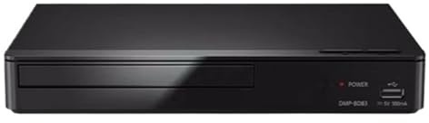 YFDGD DMP-BD83GK-K Lecteur Blu-Ray HD Lecteur DVD Lecteur CD HDMI Compact Facile à Utiliser
