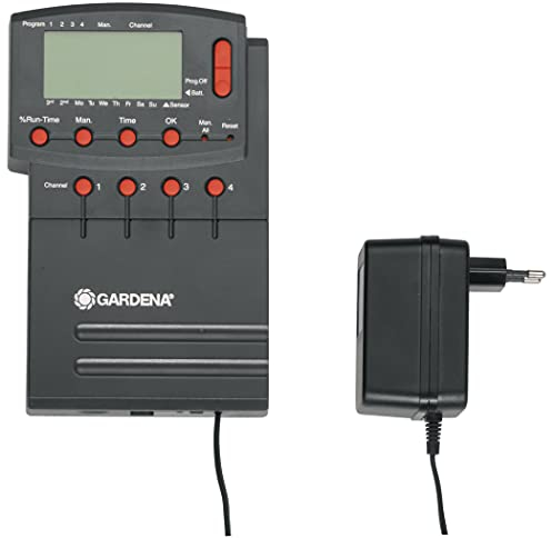 Gardena Centralina modulare Comfort 4040: Computer di irrigazione adattabile individualmente per il controllo di sino a 4 valvole, 12 V (1276-20)