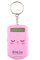 Rantoloys Mini calcolatrice Simpatico cartone animato con portachiavi Display a 8 cifre Calcolatrice tascabile portatile per bambini Materiale scolastico per studenti