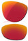 LenzReborn Polarisierte Linse Ersatz für Oakley Frogskins OO9013 Sonnenbrille – mehr Optionen Gr. Einheitsgröße, Feuerrot – polarisiert, verspiegelt