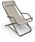 Stiliac, 7401 Sdraio dondolino oscillante Swing, con Cuscino Relax poggiatesta, Colore Grigio tramato Sale-e-Pepe