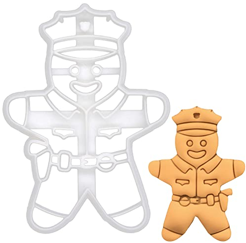 Polizist Ausstechform, 1 Teil