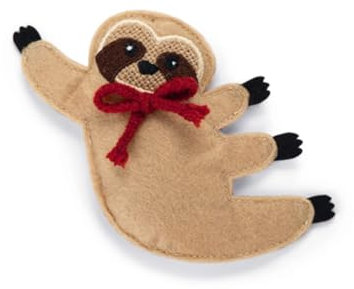 Beeztees Interactive Toys for K & bz Catnip Sloth Jona Gato Beige, 10 x 8 cm
