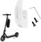 Ainiv Gancio di Trasporto per Scooter, Gancio per Scooter Elettrico, Gancio Monopattino Elettrico con Strumento a Vite, Accessori Monopattino Elettrico per Xiaomi 1S/M365/Pro, Bianco