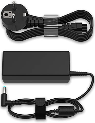 MJXYXCDH Cargador 65W Portatil para HP Pavilion 11 13 15 Elitebook 840 850 Stream 11 13 14 Chromebook G3 G4 G5 G6 Envy 13 15 17【4.5mm * 3.0mm】