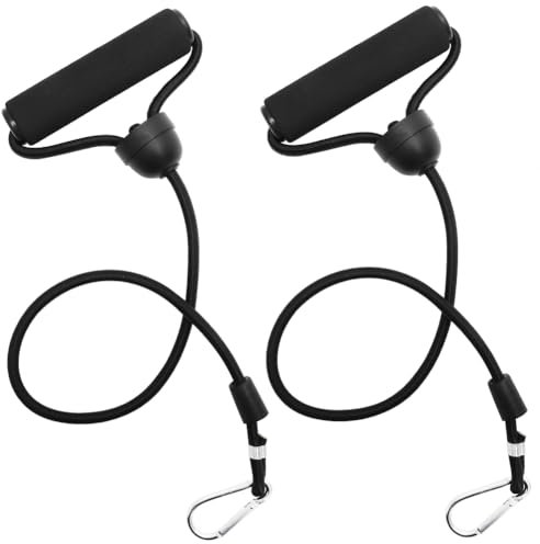 elastische Bungee-Seile, Vibrationsplatte Expanderbänder, Widerstandsbänder, Hilfsbänder Fitnessübungsbänder für Gewichtheben, Krafttraining, Muskelaufbau