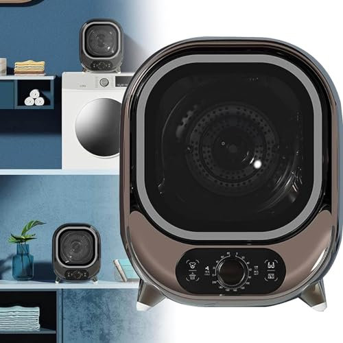 DRYIC Secadora, Secadora pequeña, Secadora pequeña Inteligente, Condensador ventilado de 5 kg, Mini Secadora compacta portátil (A 220V)