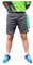Rink Unisex Sport Bowls Shorts, Polyester, Elasticated Waistband (UK, Alpha, XS, Regular, Regular, Grey)