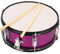 Marsching Snare Drum Kit für Anfänger der Schüler, 14x5,5 Zoll Snare Drum Set Snare Percussion Instrument mit Drumsticks Tuner Schultergurt Rose Rot Rot