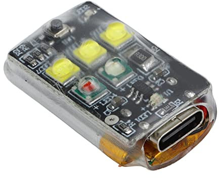 Mini 3 Pro Anti Collision Drone Strobo Light, Visibile Fino a 6 Km di Notte, 10 modalità Lampeggianti, USB Ricaricabile, Leggero, Adatto per la Serie, per Spark