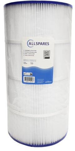 AllSpares Filtre à eau pour jacuzzi / piscine - Cartouche filtrante pour Hayward C100SE / CX100XRE / PA100S / C-8408 - Diamètre : 246 x 499 mm