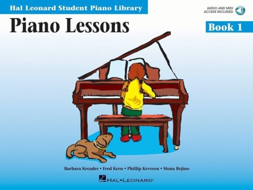 Hl Stud Pf Lib Piano Lessons Book 1 Bk/Cd: Noten, CD für Klavier (Hal Leonard Student Piano Lbry): Hal Leonard Student Piano Library