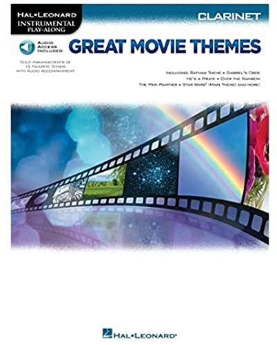 Great Movie Themes -For Clarinet- (Book & Online Audio): Play-Along, Sammelband, Download (Audio) für Klarinette (Hal Leonard Instrumental Play Along)