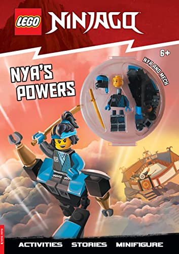 LEGO® NINJAGO®: Nya's Powers Activity Book (with Nya LEGO minifigure and mech) (LEGO® Minifigure Activity)