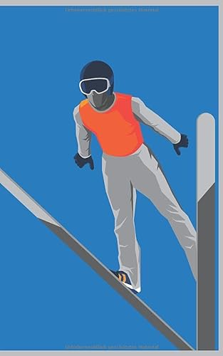 Wintersport – Modern Ski Alpin Collection: BUJO Journal- Moodboard – Gedankenbuch: Notizbuch - Tagebuch - Passwortbuch - Notizheft - Sketchnotes - ... [DIN A5 - Softcover – linierte Blankoseiten]