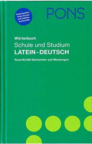 PONS Wörterbuch für Schule und Studium Latein für Rheinland-Pfalz: Latein-Deutsch