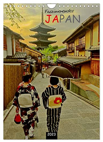 Faszinierendes Japan 2023 (Wandkalender 2023 DIN A4 hoch): Das faszinierende Japan in einem großformatigen Kalender erleben. (Monatskalender, 14 Seiten ) (CALVENDO Orte)