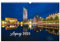 Kalender Leipzig 2025 | 45 x 30 cm | weißes Kalendarium