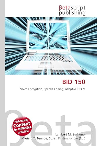 BID 150: Voice Encryption, Speech Coding, Adaptive DPCM