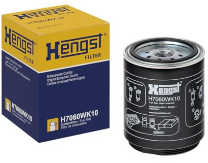 HENGST - Kraftstofffilter H7060WK10 - Hochwertiger Kraftstoff-Anschraubfilter für KFZ - Entfernt Staub und Schmutz aus Otto- oder Dieselmotoren - Schützt das Einspritzsystem