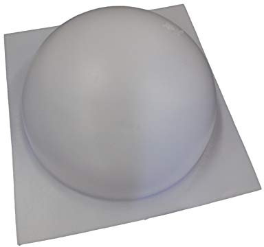 12 Inch Half Ball Sphere Plastic Craft Mold use with Concrete or Cement for Making Garden Stones 7012