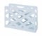 HAKU Möbel Porte revues Blanc, métal - Dim.: L 35 cm x H 26 cm x P 10 cm, Style: Modern
