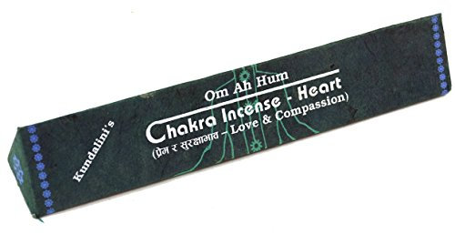 GURU SHOP Chakra Incense, Räucherstäbchen - Heart, 18x3x3 cm