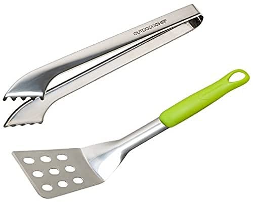 Outdoorchef Grillzubehör, Besteckset Starter, silber, 24,5x6,6x41 cm, 14.112.53