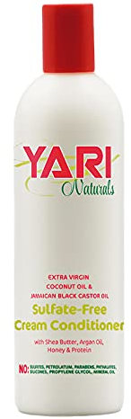 Yari Naturals Coconut Oil Jamaican Black Castor Oil CREAM CONDITIONER 375ml