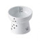 Necoichi Gamelle surélevée Extra Haute pour Chat, 0,543 kg, Blanc