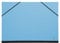 Clairefontaine 144607C Zeichenmappe Maya mit Gummizugverschluß, praktisch und robust, 26 x 33cm, 1 Stück, Türkis