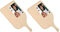 REPLOOD 2 Pale Per Pizza In Legno Di Betulla 30x42 Cm Pala Tagliere Con Impugnatura Pala Vassoio Pizze