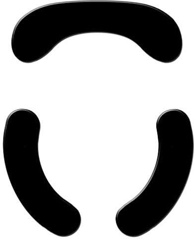 AKbase Ersatz Mausfüße kompatibel mit SteelSeries XAI, Sensei, MLG, RAW, Fnatic, Guild Wars 2 inkl. Reinigungspad