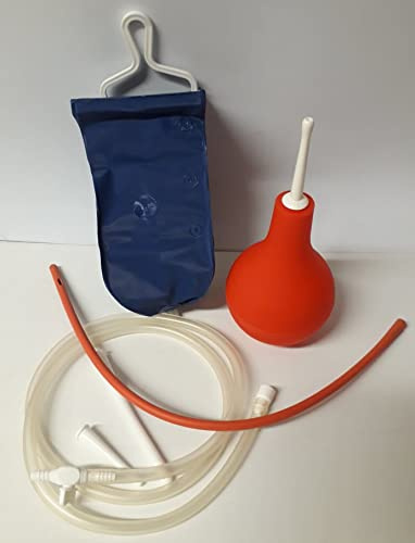 Kit TempoBenessere Pulizia Colon/Clistere - Enteroclisma + Peretta + Colon Tube