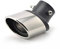 Schalldämpfer Für Mercedes Für Benz Für A180 Für A200 Für A260 W203 W210 W211 Für AMG W204 C E S Für CLS Für CLK Für CLA Tail Throat Liner Pipe Auspuffblende (Farbe : Bending)
