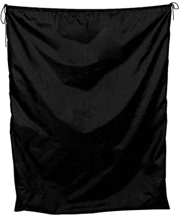 LOVIVER Große Kapazität Tasche Wasserdicht Kordelzug Aufbewahrungstasche Sack, Schwarz, 70x90cm