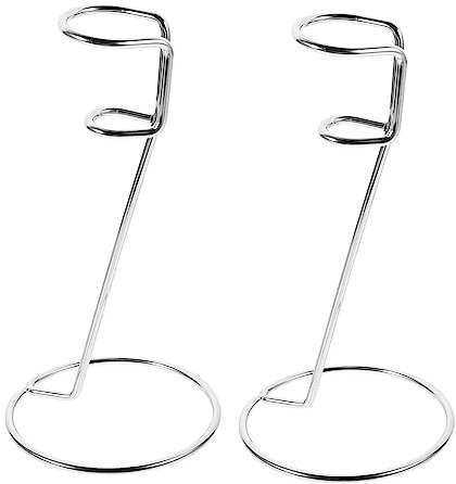 Amosfun Edelstahl Milchaufschäumer Ständer Platzsparend, 2 Stück