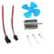 Kits de generador de viento de bricolaje, kit de generador de turbina de viento amigable de bricolaje 12V DC Dynamo Power Setup con componentes esenciales