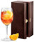 Maverton Verre Aperol Spritz Original Gravé au Laser - Idée Cadeau Femme - Cadeau Original Femme - Verre Personnalisé avec Prénom - Capacité 0.53 l ou 0.35 l - Holy aperoli avec prénom