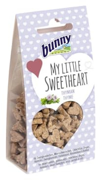 Bunny My Little Sweetheart Thymian | Snack für Nager | 30 g | Mit Inulin | Bunny Nature | Ergänzungsfuttermittel | Zur Unterstützung der normalen Verdauung