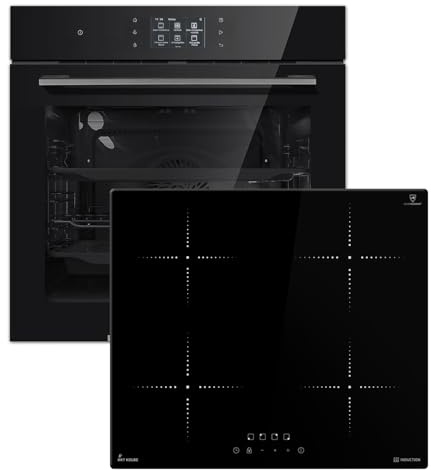 KKT KOLBE Herdset SET8017TFTIH859RL, Backofen und Induktionskochfeld | 60 cm Backofen EB8017TFT, 59 cm Induktionskochfeld IH85900RL, Katalyse, Pizzafunktion, Grill, Umluft, Heißluft, Soft-Close