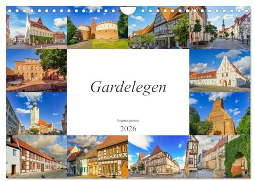 Gardelegen Impressionen (Wandkalender 2026 DIN A4 quer), CALVENDO Monatskalender: Faszinierende Bilder der Stadt Gardelegen (CALVENDO Orte)