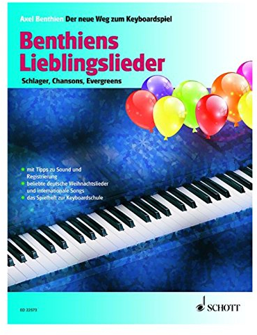 Benthiens Lieblingslieder: Schlager, Chansons, Evergreens. Keyboard/Klavier. Liederheft. (Der neue Weg zum Keyboardspiel)