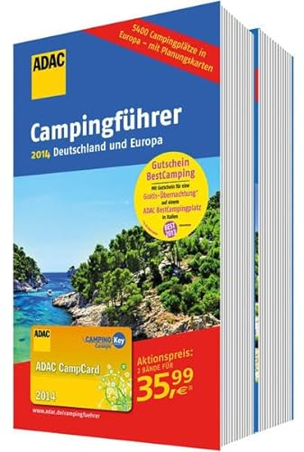 ADAC Camping Bundle 2014: ADAC Campingführer im Doppelpack: ganz Europa in einem Paket