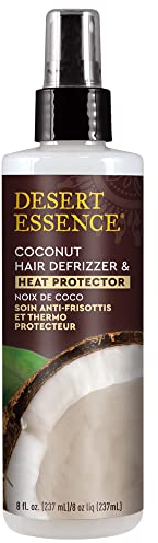 Desert Essence, Coconut Hair Defrizzer & Heat, 237ml