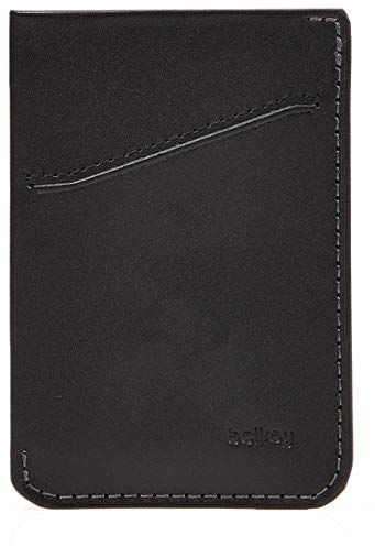 Bellroy Herren Leder Geldbörse und Karten Etui Card Sleeve, Farbe: Black