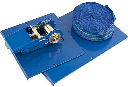 Draper 15205 Spanngurte für Bodenbelag, 5 m Länge, Blau
