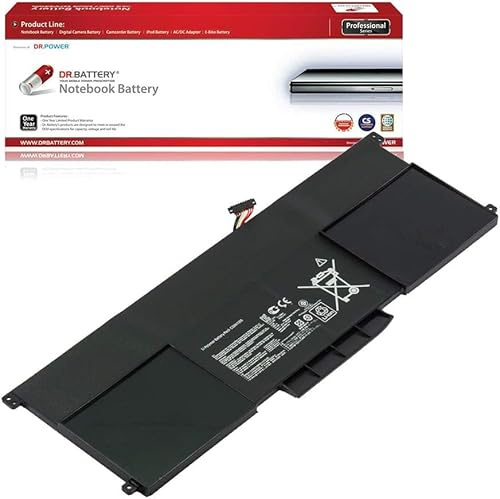 DR. BATTERY C32N1305 C32N-1305 C32NI305 Laptop Battery Replacement for Asus ZenBook Infinity UX301LA [11.1V / 50Wh]
