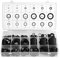 DEWIN Dichtungsringe, Wasserdichtungen Set 18 Größen Gummi O-Ring Dichtungen Dichtungsring Set Hydraulik Sanitär Dichtungen Dichtungssatz (279 Pcs/Kit)